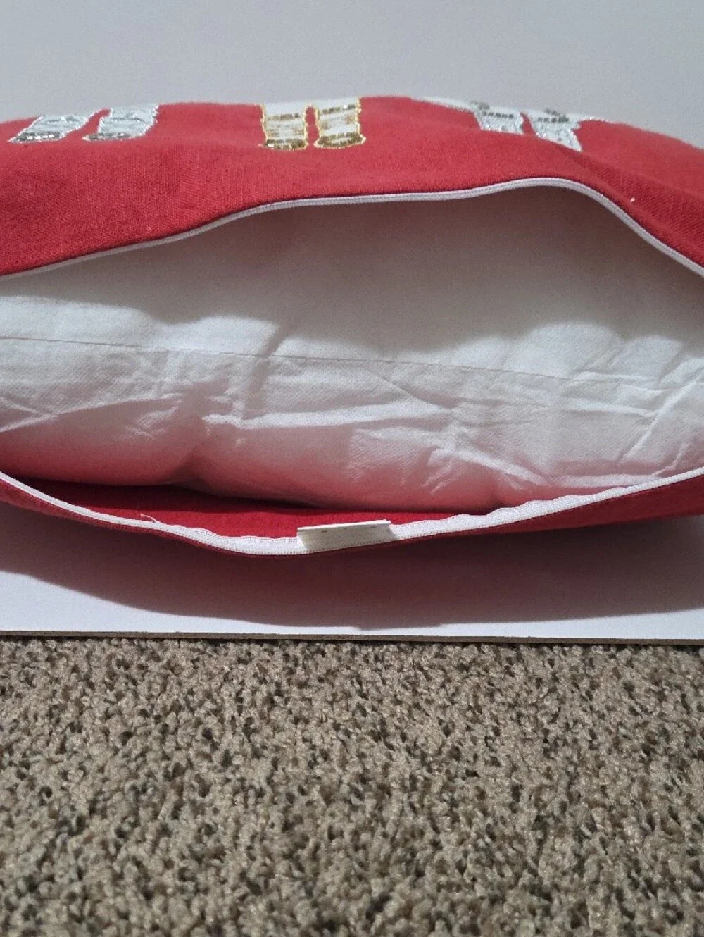 Holiday Nutcracker Embroidered Decorative Pillow